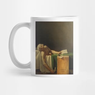 The Death of Marat by Jacques-Louis David Mug